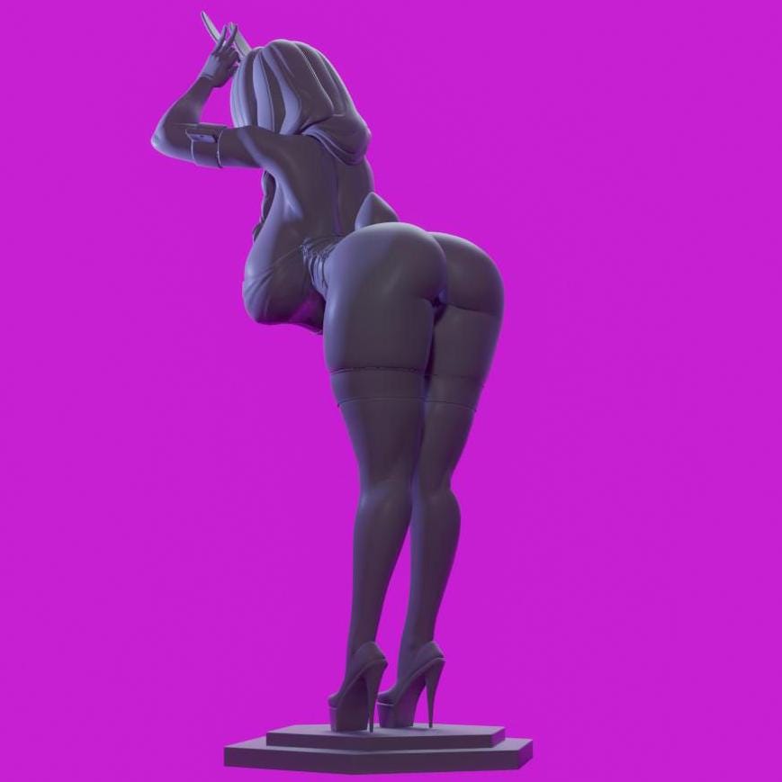 Mary Dr Bunny 3d Printed Model Kit