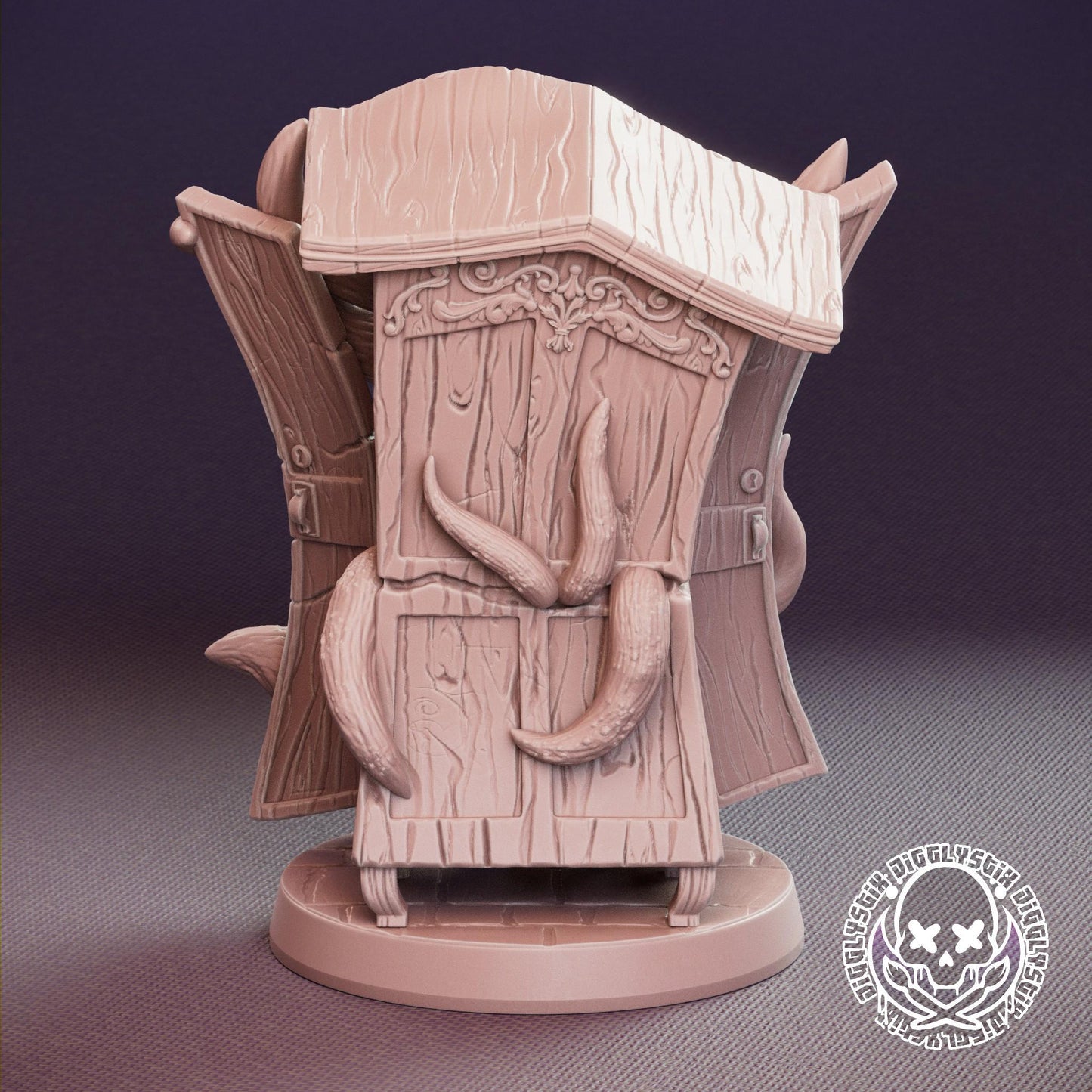 Mimic Girls 3d Printed Miniatures 75mm