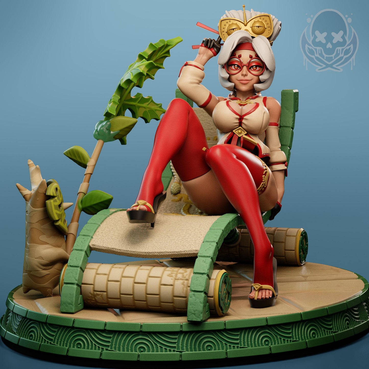 Lab Director Pinup 3d Printed Model Kit