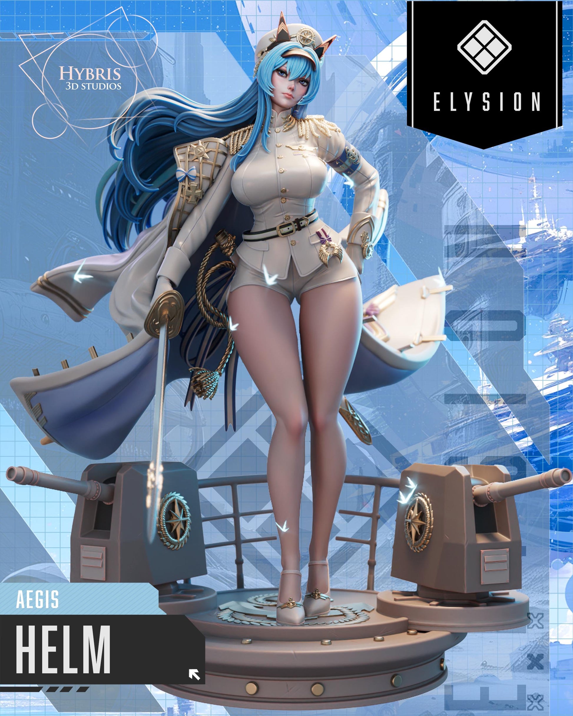 Helm 3d Printed Model Kit