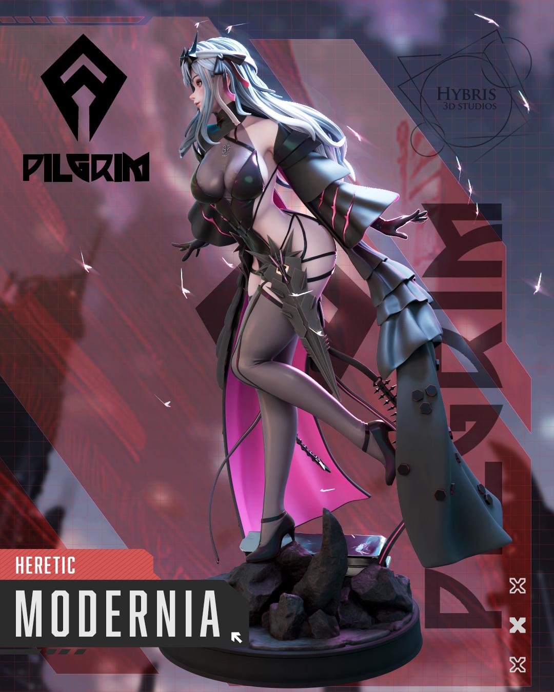 Rapture Queen Modernia 3d Printed Model Kit