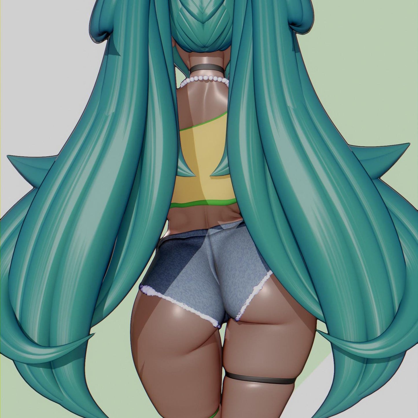 Brazilian Diva 3d Printed Pinup Model Kit