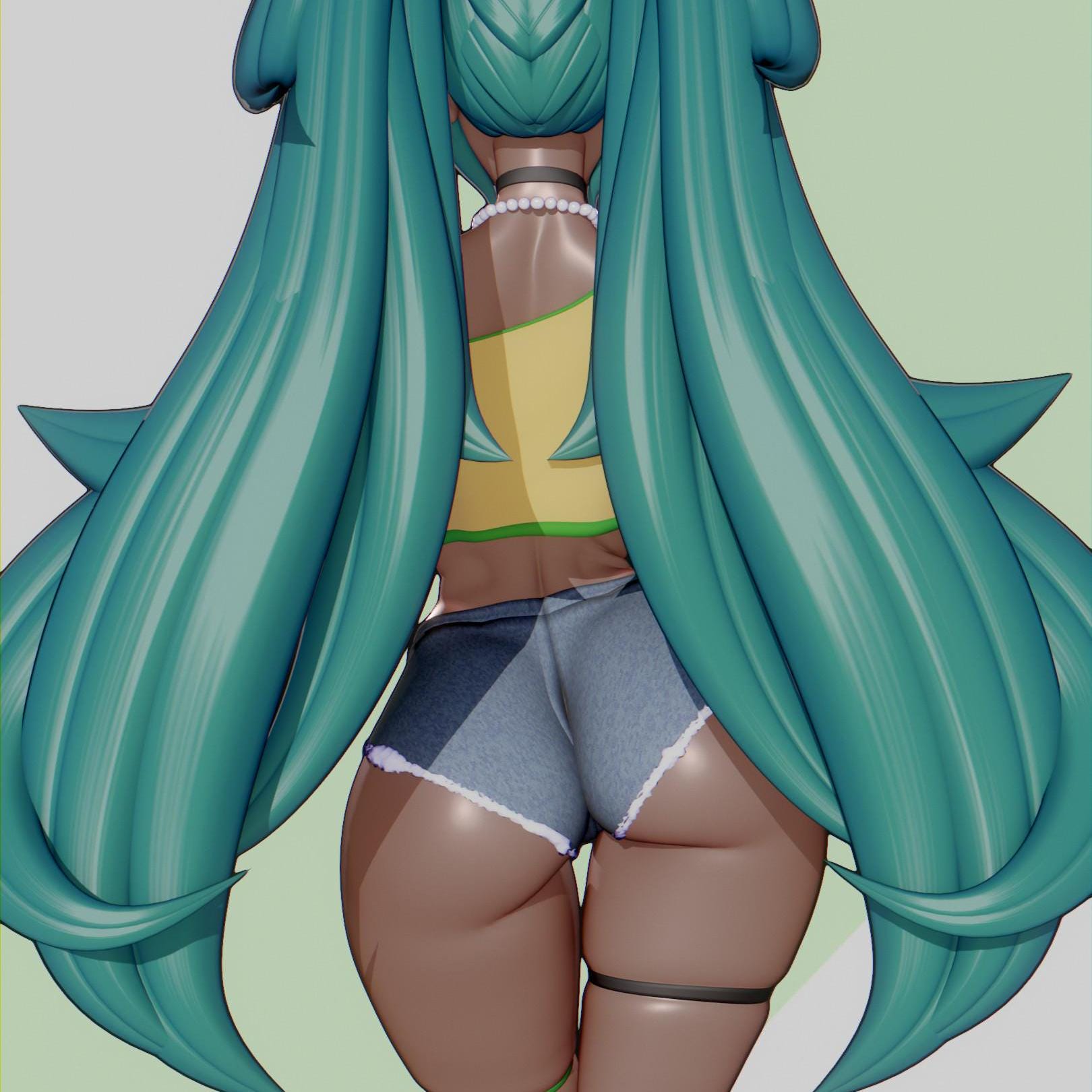 Brazilian Diva 3d Printed Pinup Model Kit