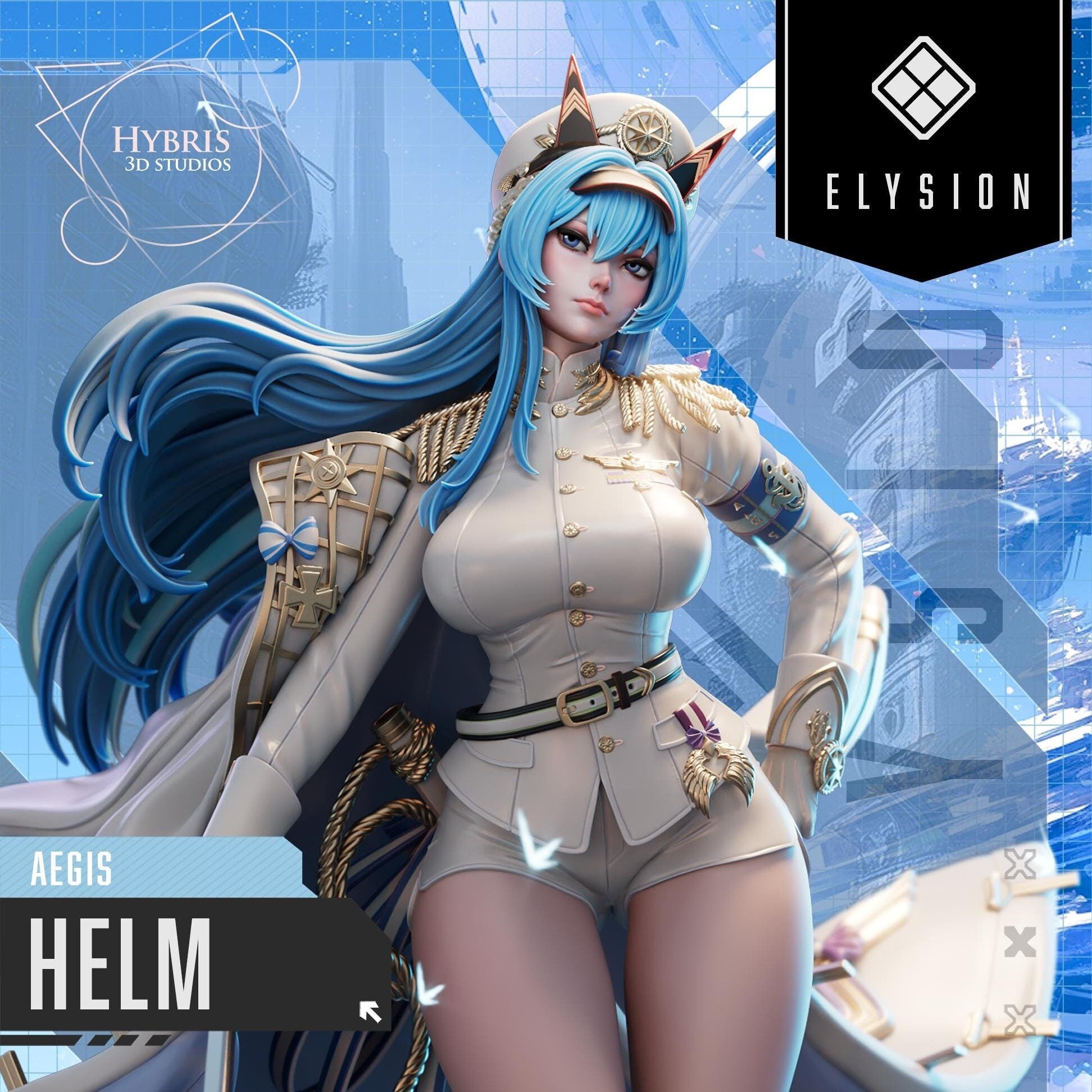 Helm 3d Printed Model Kit