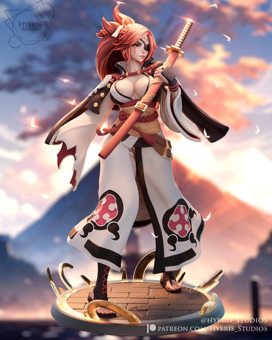 One Armed Samurai 3d Printed Model Kit