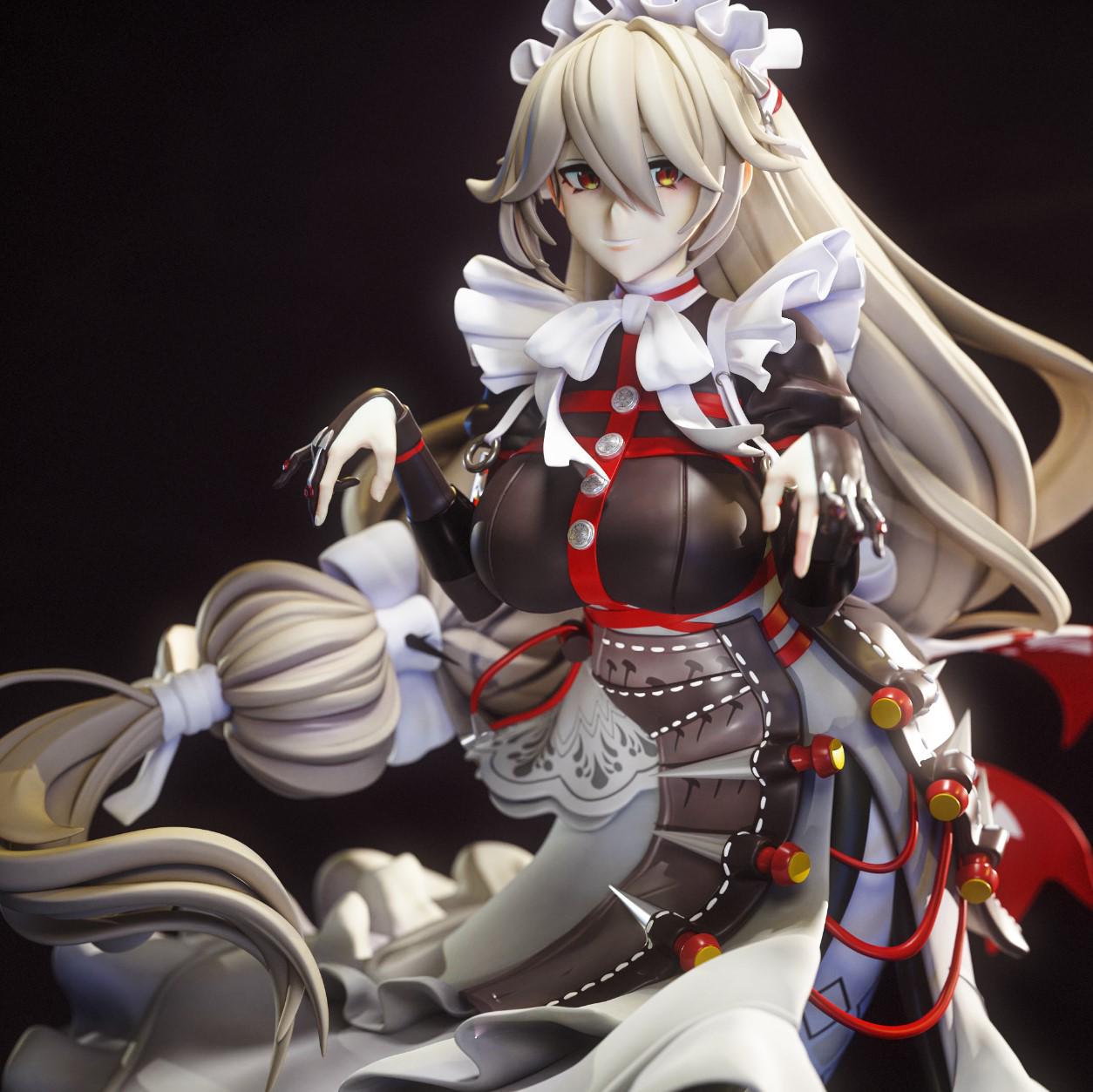 Rina Zenless Zone Zero 3d Printed Model Kit