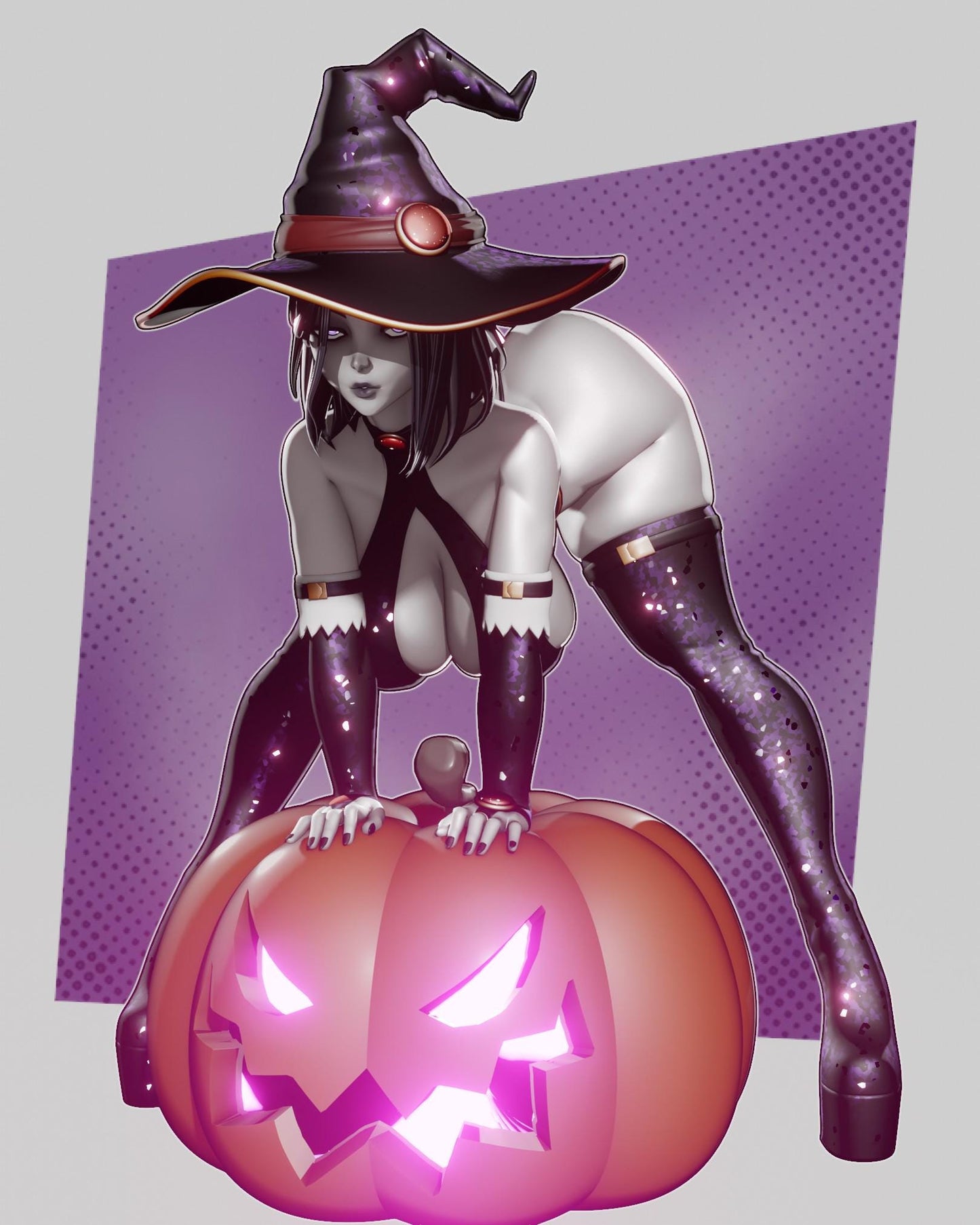 Rae Rae Witch 3d Printed Model Kit