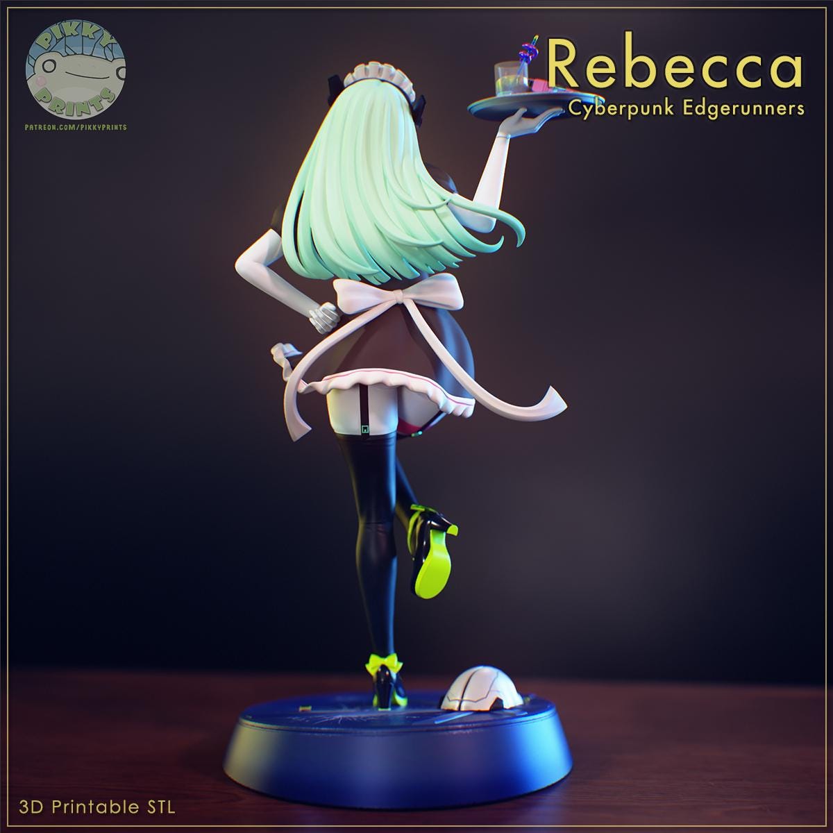 Maid Becca 3d Printed Model Kit