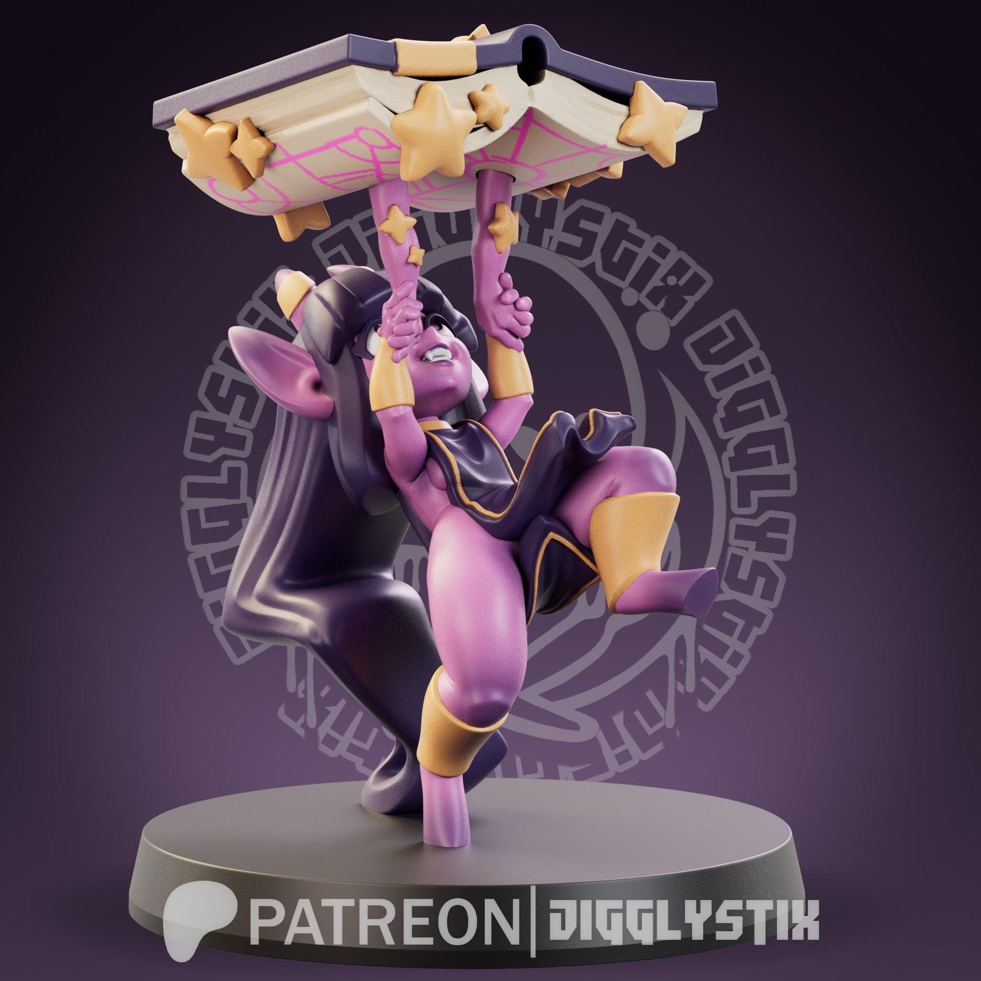 Imp Girls 3d Printed Miniatures 75mm