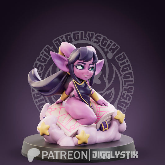 Imp Girls 3d Printed Miniatures 75mm