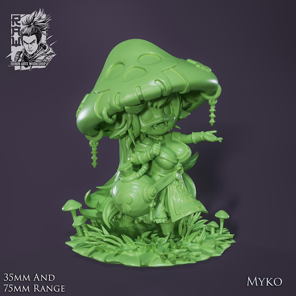 Goblin Girls Set Two 3d Printed Miniatures 75mm