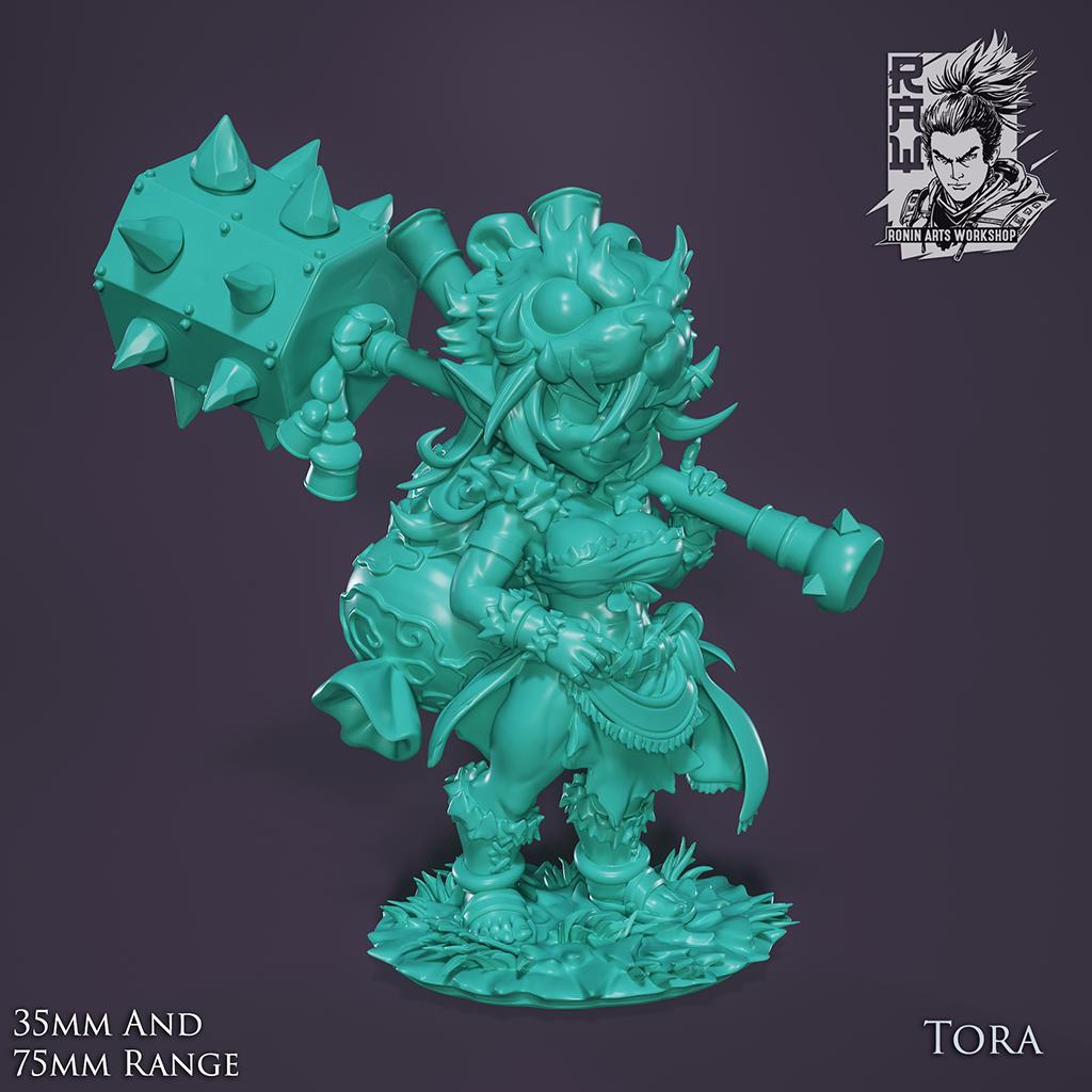 Goblin Girls Set Two 3d Printed Miniatures 75mm
