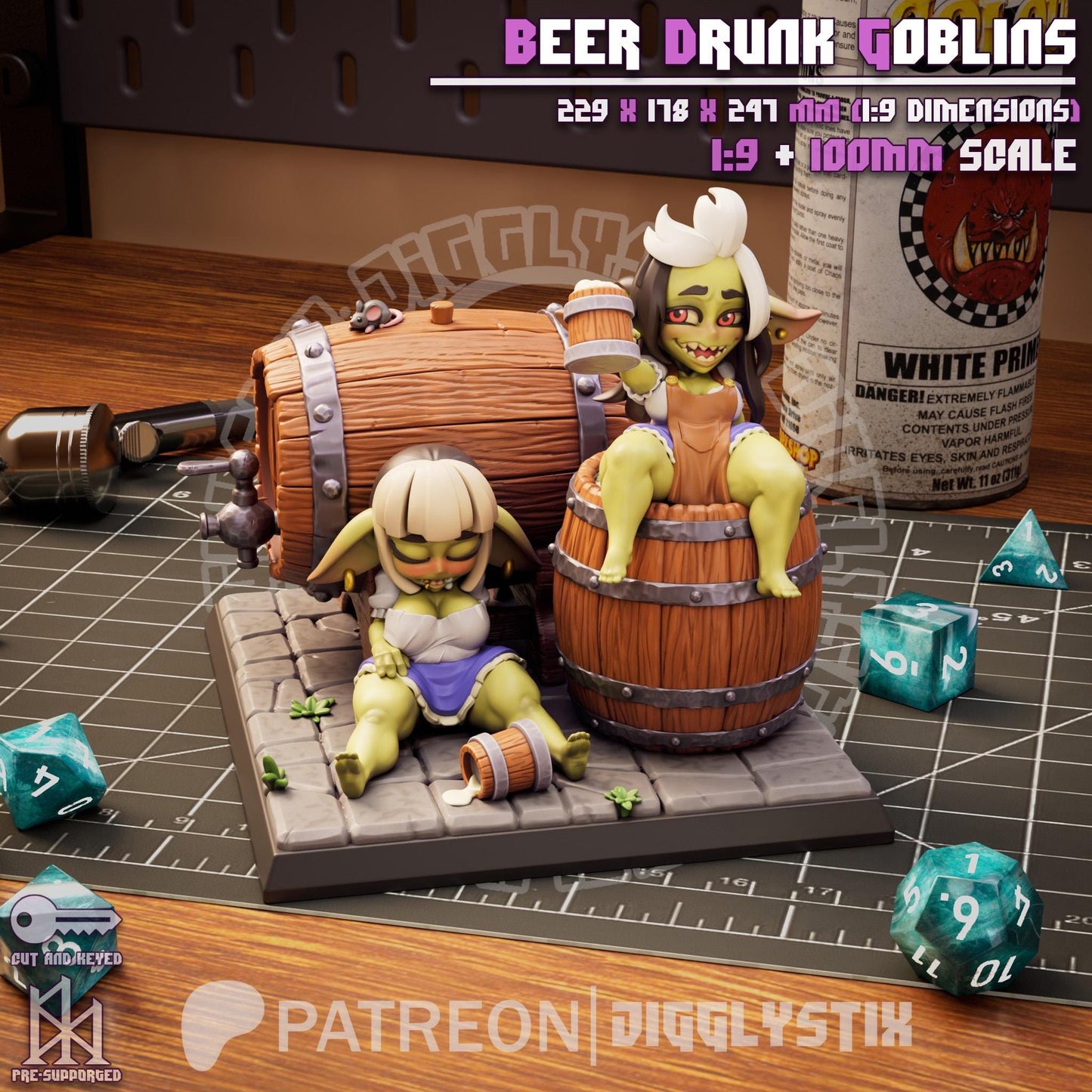Tavern Goblins 3d Printed Model Kit