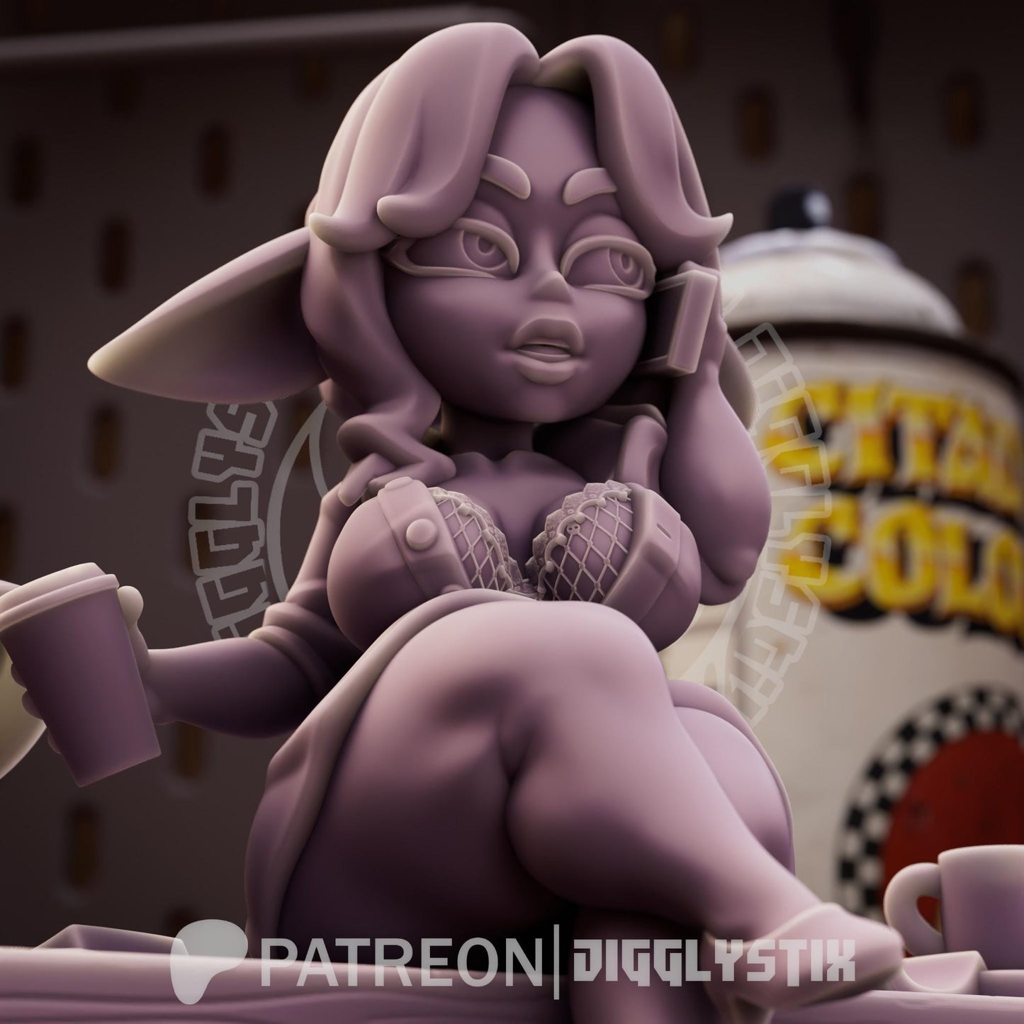 Office Goblin Girls 3d Printed Miniatures