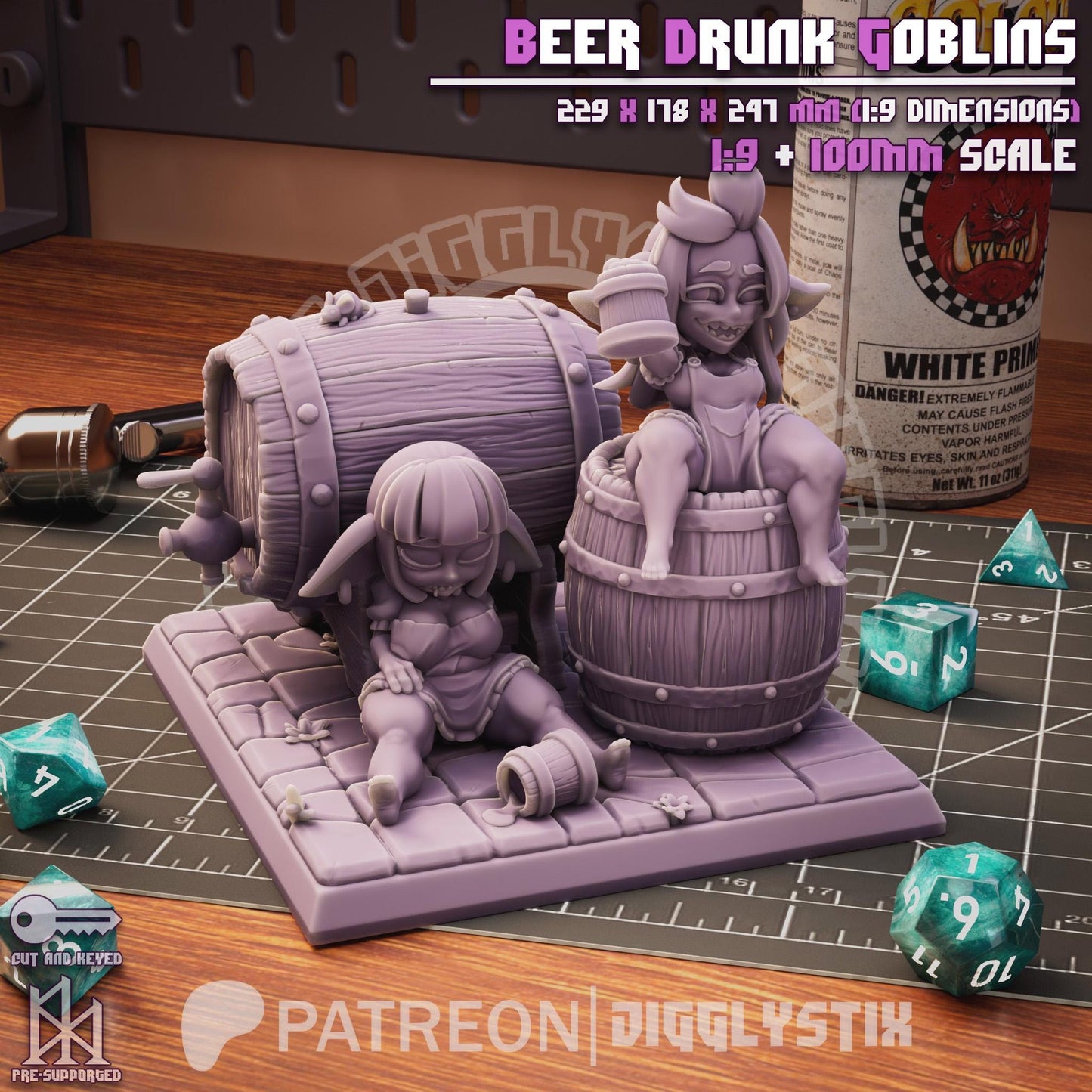 Tavern Goblins 3d Printed Model Kit