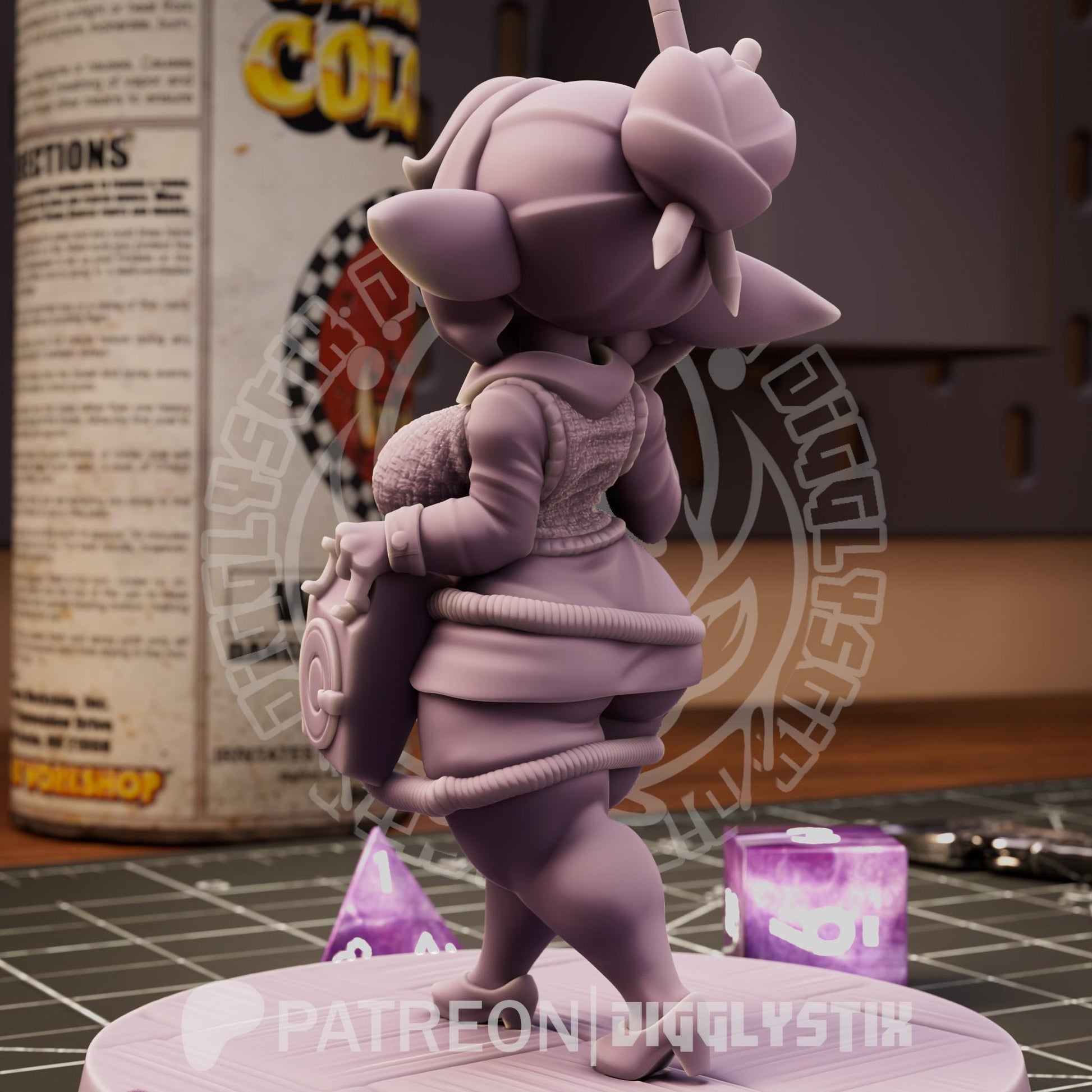 Office Goblin Girls 3d Printed Miniatures