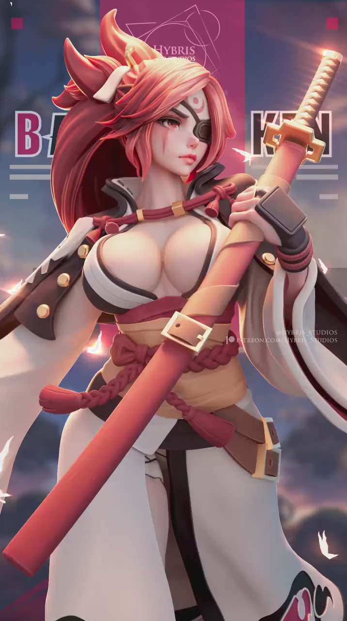 One Armed Samurai 3d Printed Model Kit