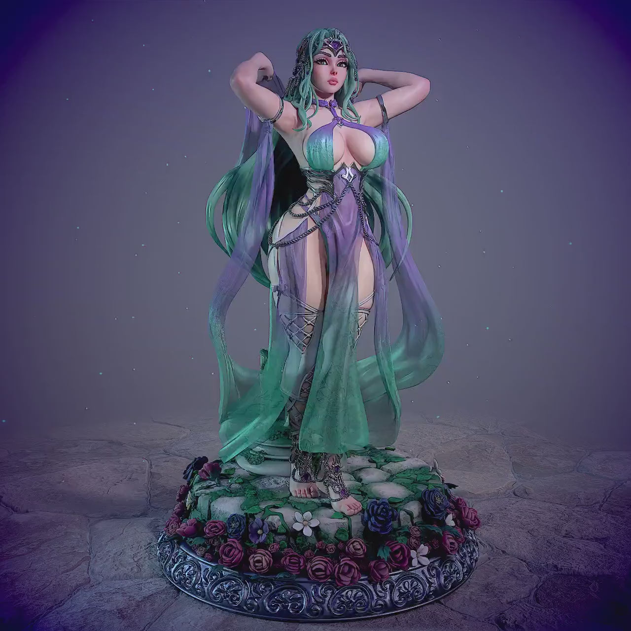 Caelesta Pinup 3d Printed Model Kit