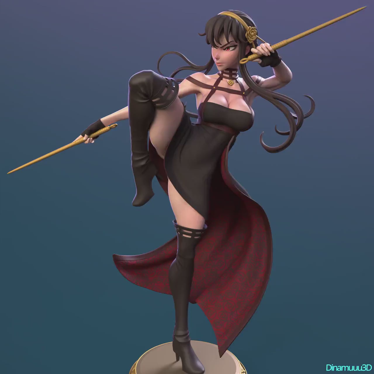 Assassin Wife 3d Printed Model Kit