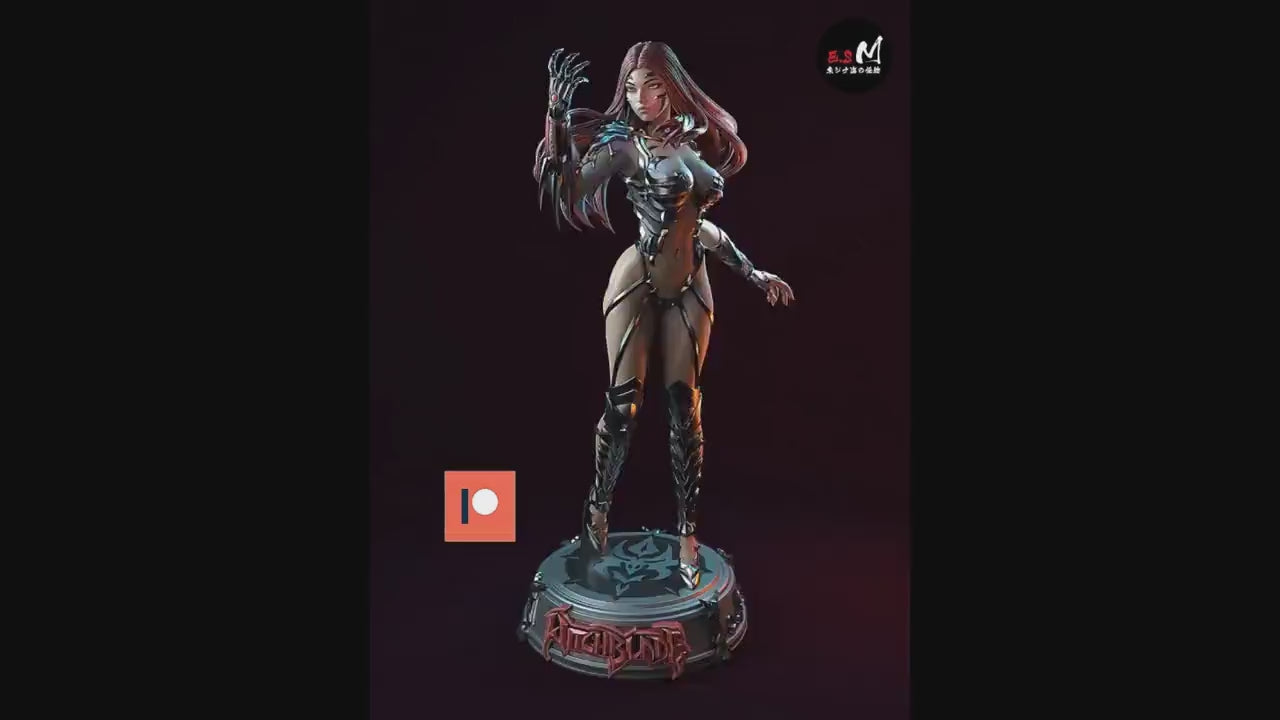 Witchblade 3d Printed Model Kit