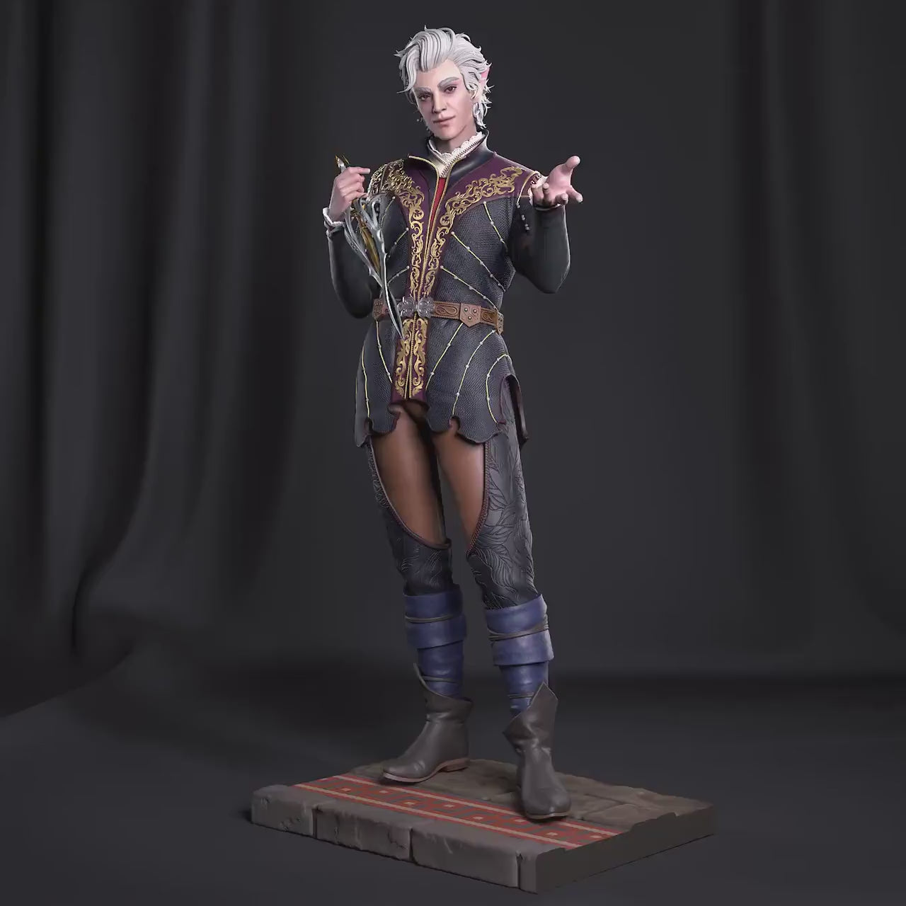 Rogue Vampire 3d Printed Model Kit