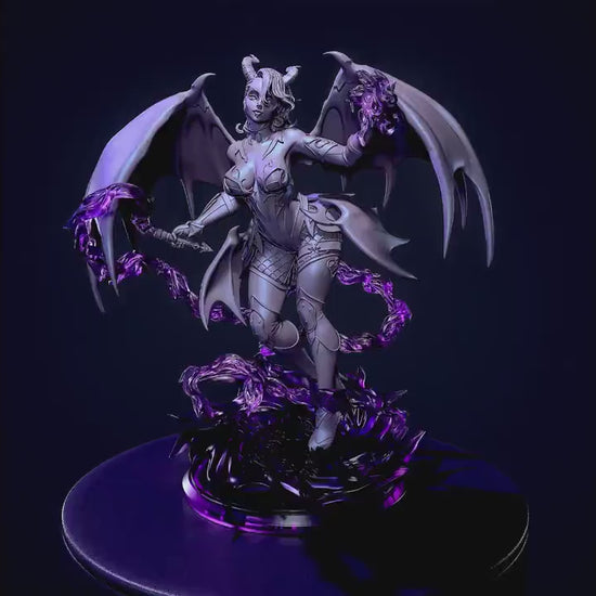 Deathblooms Succubus Pinup 3d Printed Model Kit