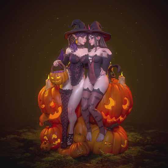 Bewitching Treats Pinup 3d Printed Model Kit