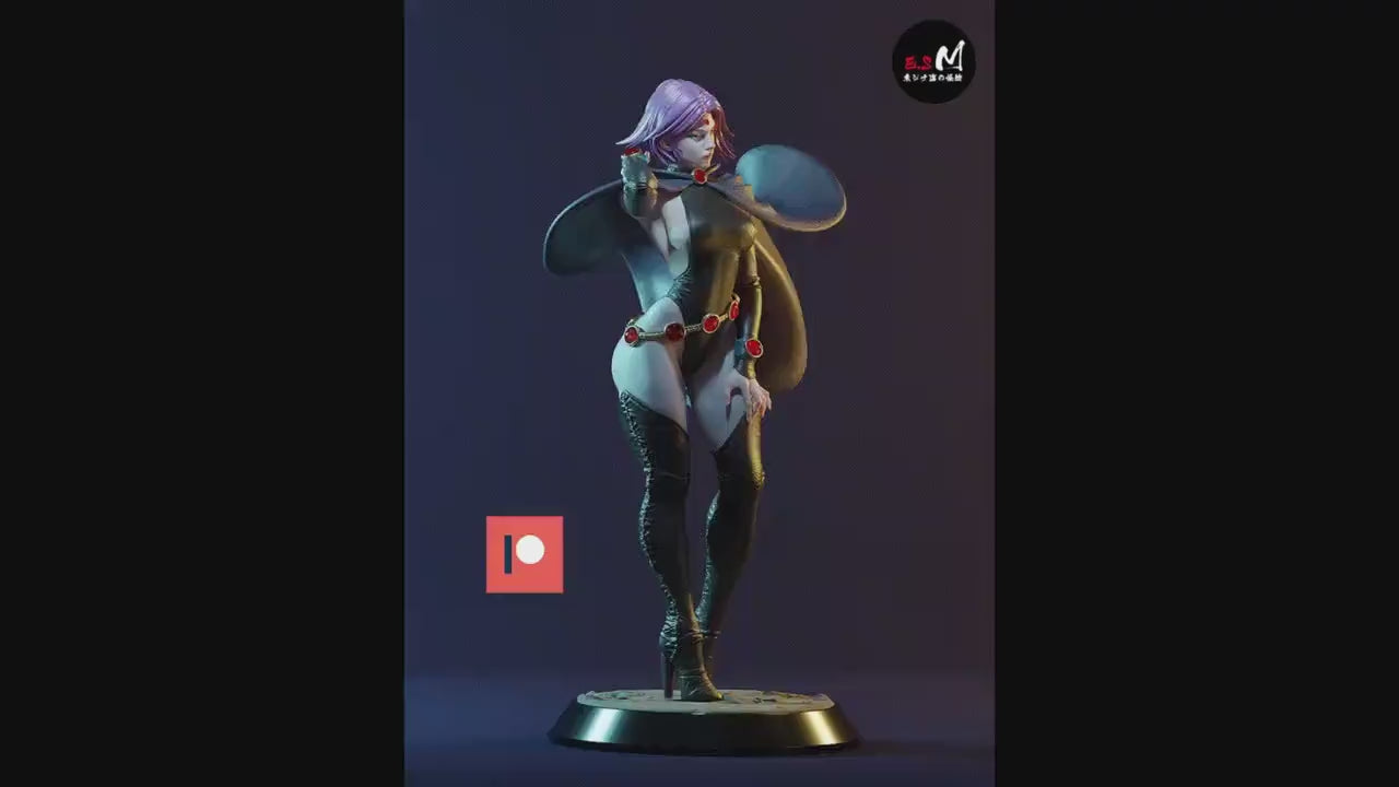 Rae Rae 3d Printed Model Kit 7 Inch