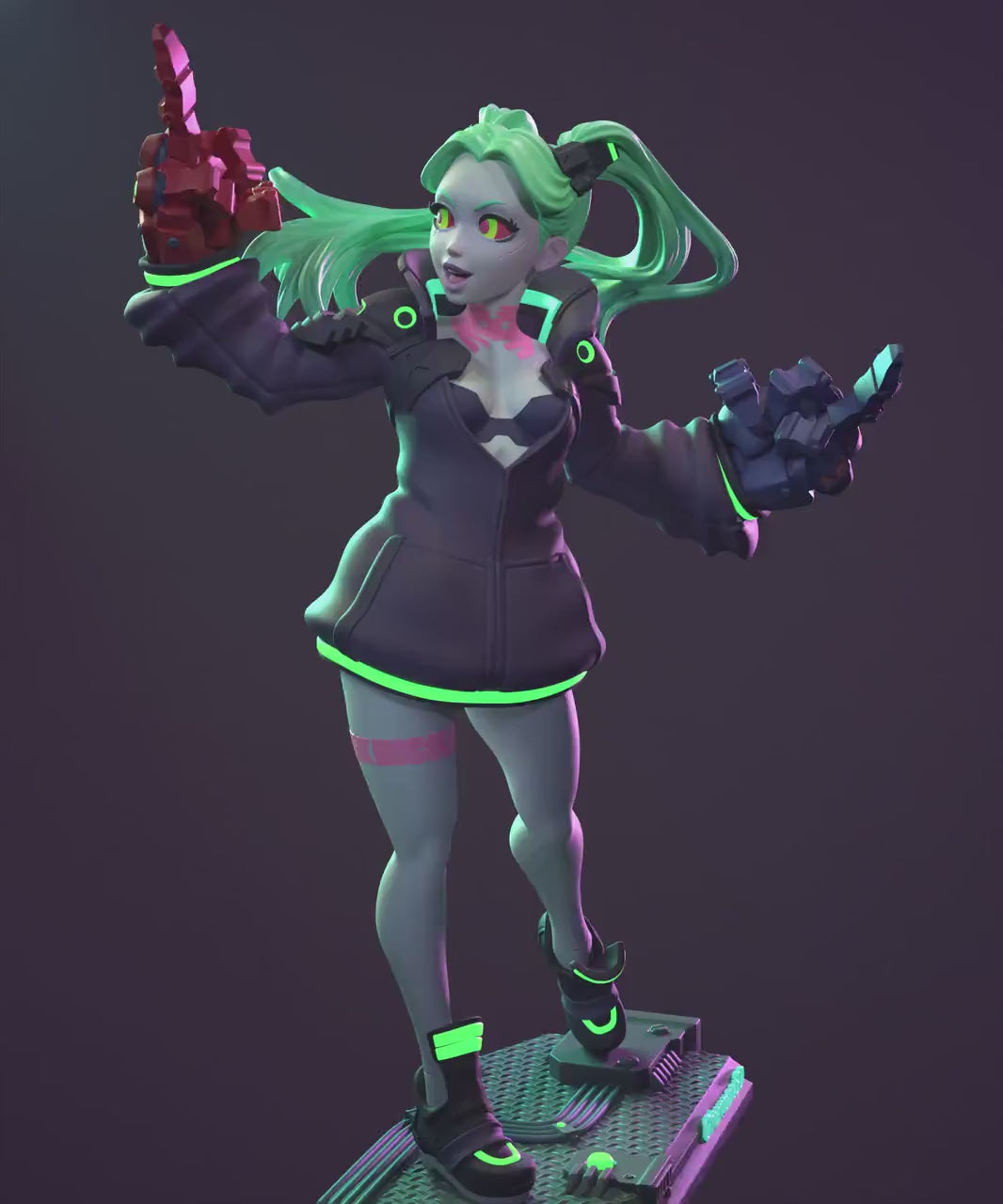 Becca Jacket 3d Printed Model Kit