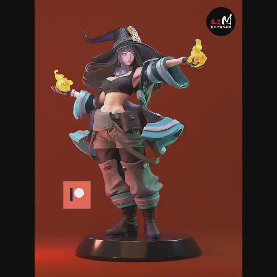 Fire Witch 3d Printed Model Kit