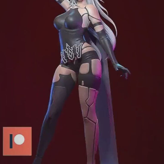 Type 2 Attacker 3d Printed Model Kit