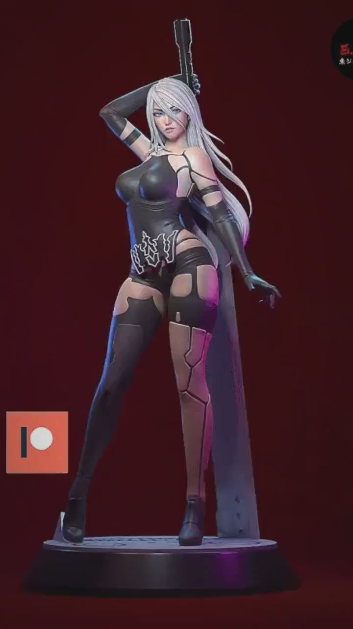 Type 2 Attacker 3d Printed Model Kit