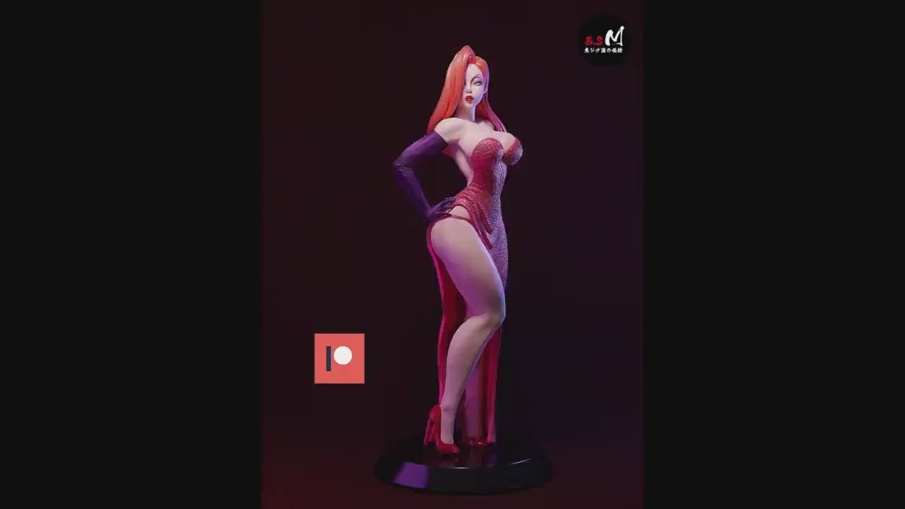 Jessica 3d Printed Model Kit 11 Inch