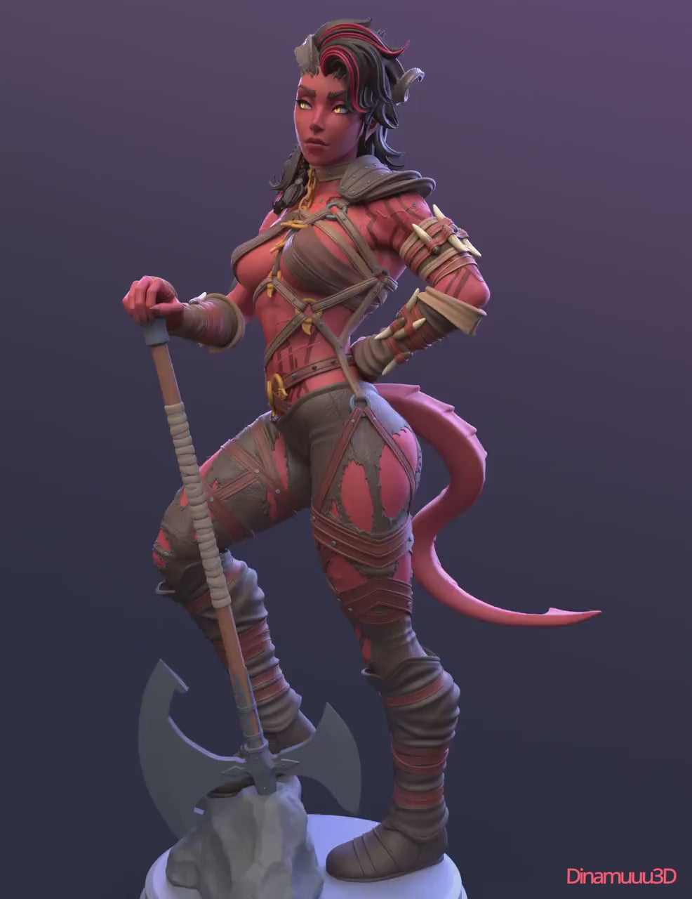 Fire Barb 3d Printed Model Kit