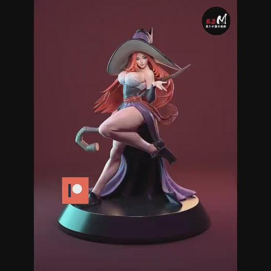 Sorceress 3d Printed Model Kit