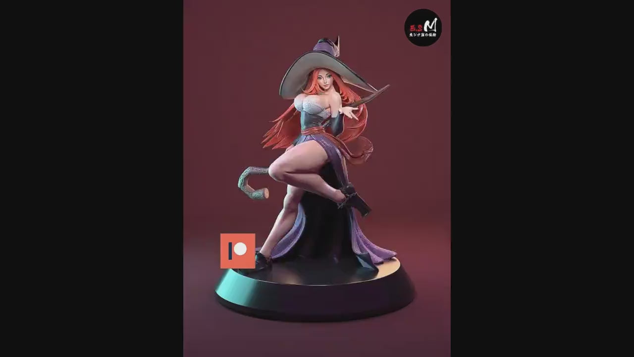 Sorceress 3d Printed Model Kit