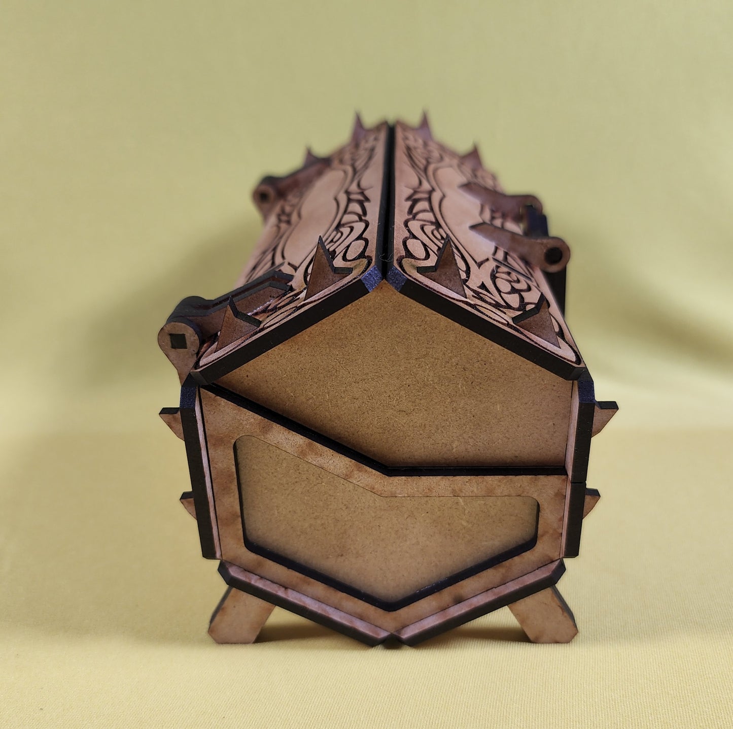 Vampire Coffin Dice and Miniature Box for Tabletop Game Storage