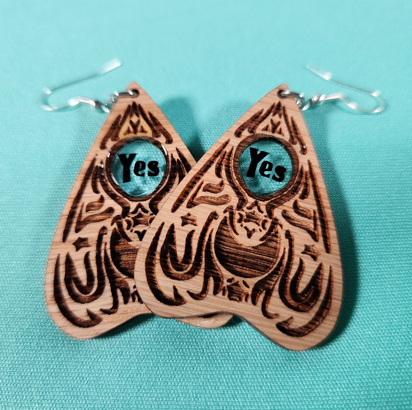 Planchette Ouija Earrings