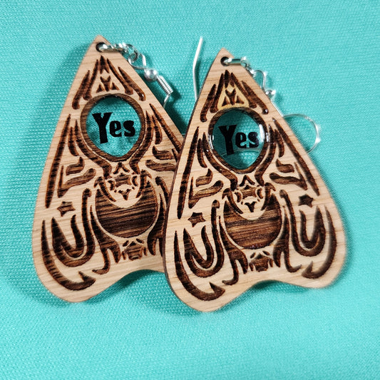 Planchette Ouija Earrings