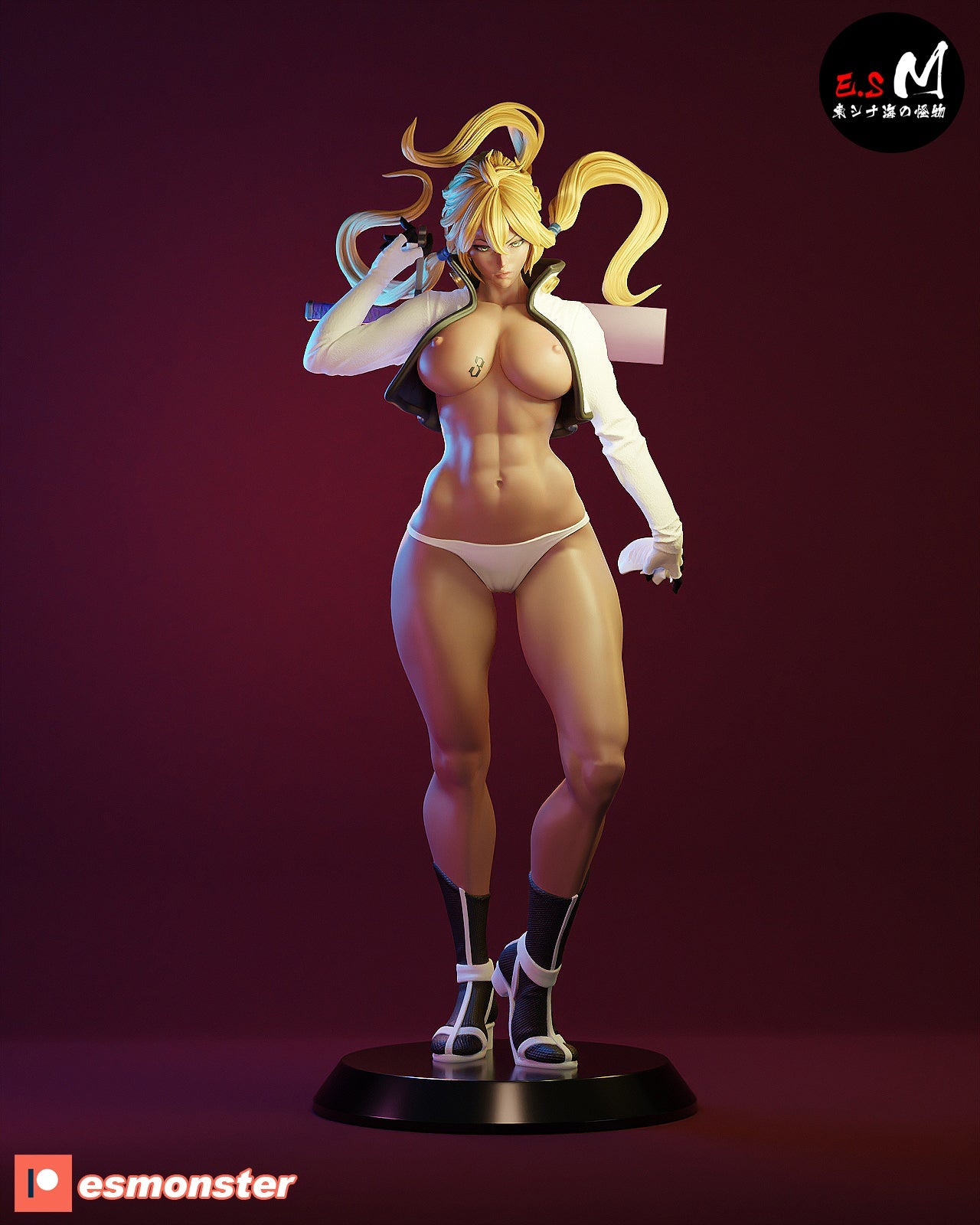 Hollow Queen 3d Printed Model Kit NSFW