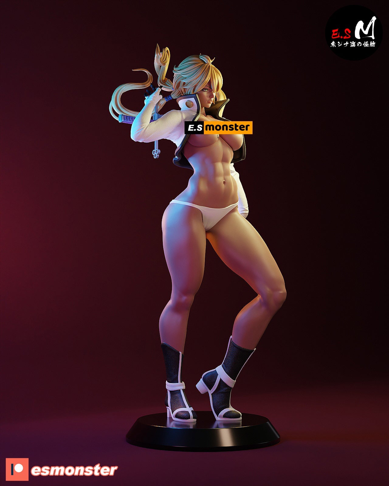 Hollow Queen 3d Printed Model Kit NSFW