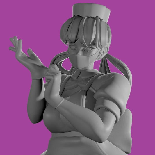Happy Nurse 3d Printed Model Kit NSFW